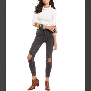 Free People Busted Knee Skinny